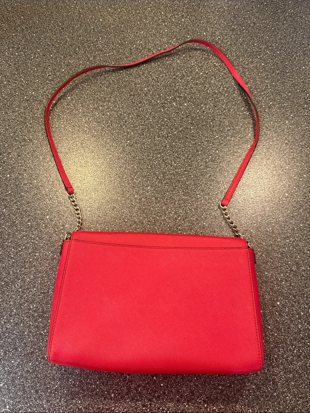 kate spade Durable Red Leather Crossbody - summer statement bag valentines